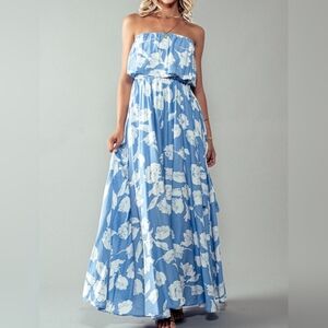 #626 🛑42 S, M, L Boho Gardenia Grace Maxi Dress